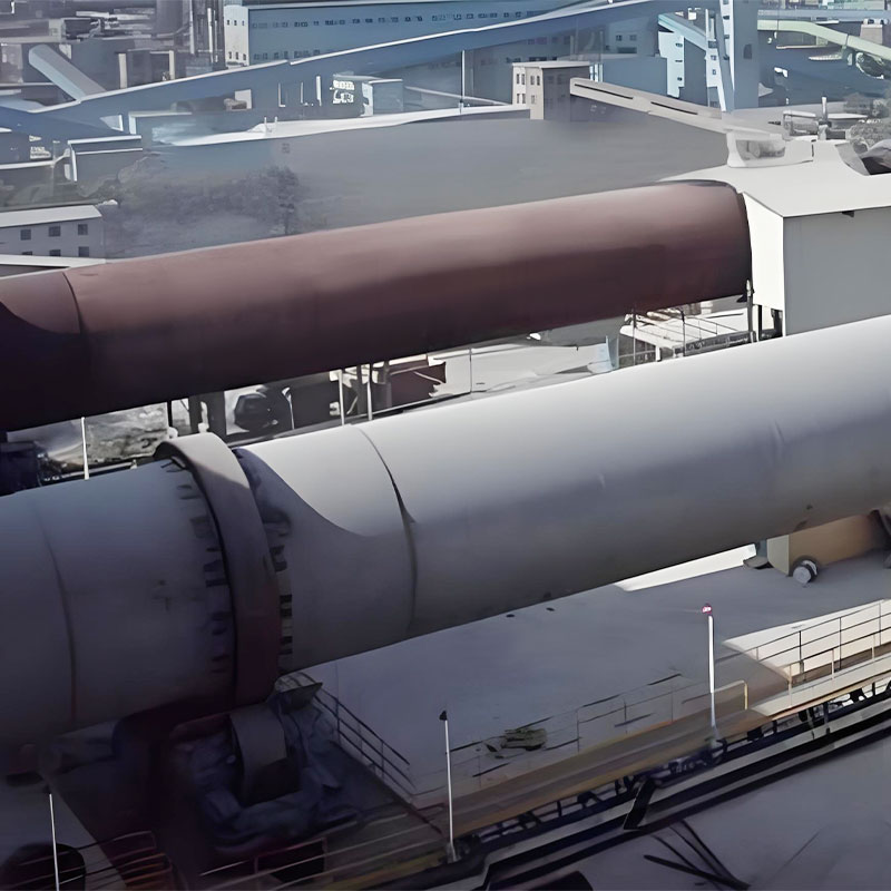 Вращающаяся печь для обжига извести